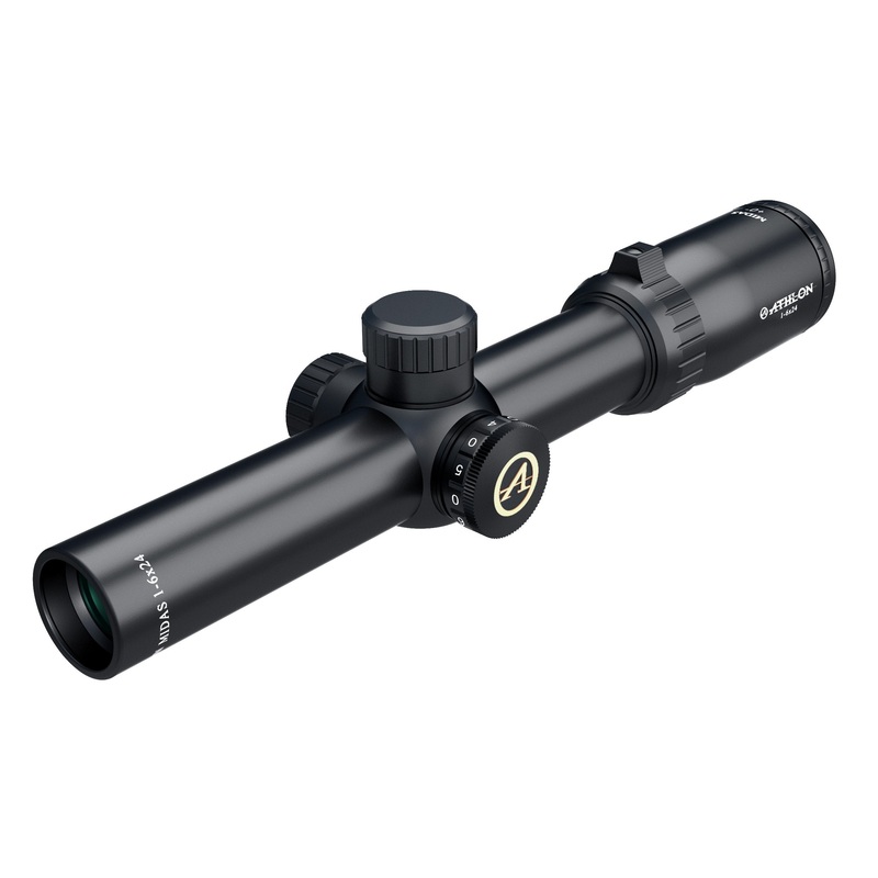 Athlon Optics MIDAS BTR 1-6×24 IR Capped Fixed 30mm SFP ATSR16  IR-MOA 213010