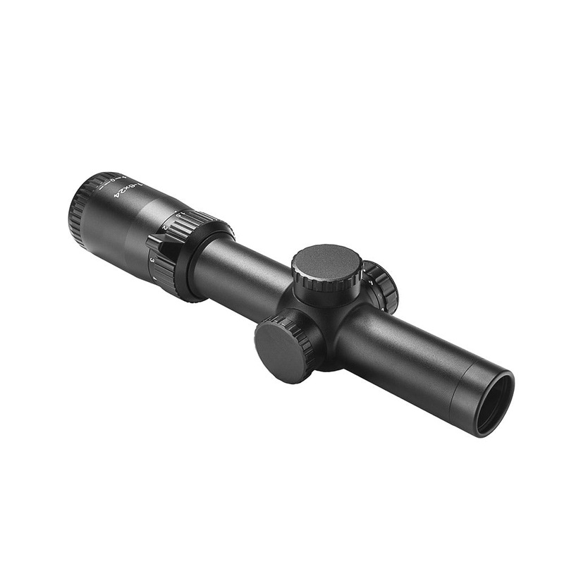 NcStar Shooters Series Scope – 1-6X24 – Green and Red Illumination SEEFL1624G