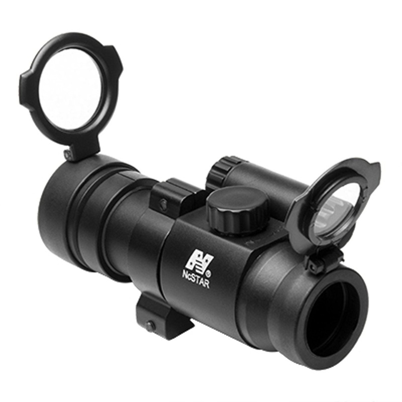 NcSTAR DP130 30mm 1X30 Red Dot Tube Reflex Optic – Plastic