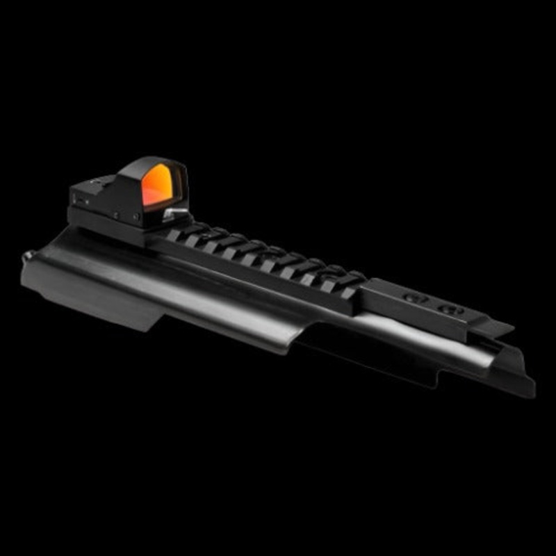 NcSTAR DMAKR-A MICRO RED DOT SIGHT W/ SPECIALLY DESIGNED AK TOP COVER MOUNT (MAKMD/DDAB)