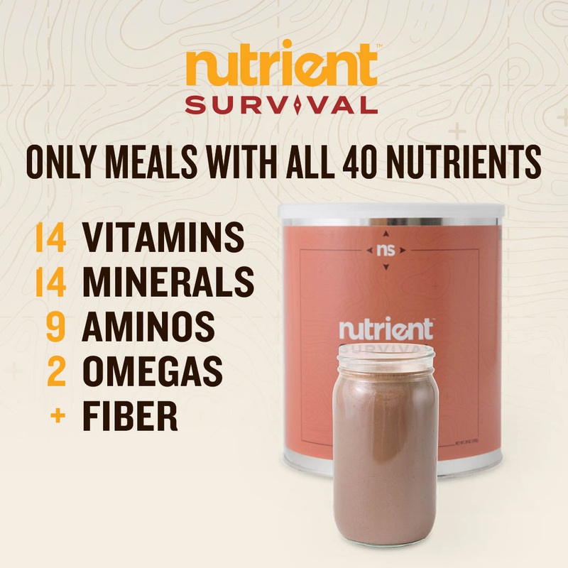 Nutrient Survival CREAMY CHOCOLATE SHAKE