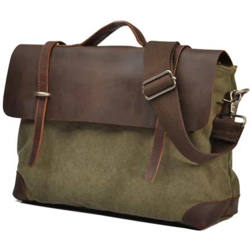 Taktischer Leder Rucksack