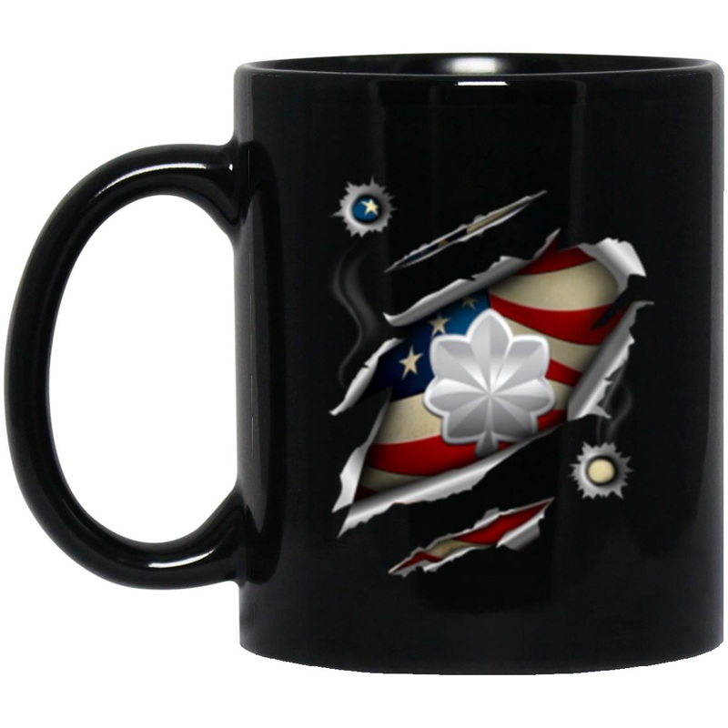 US Air Force O-5 Lieutenant Colonel Lt Co O5 Field Officer Ranks 11oz – 15oz Black Mug
