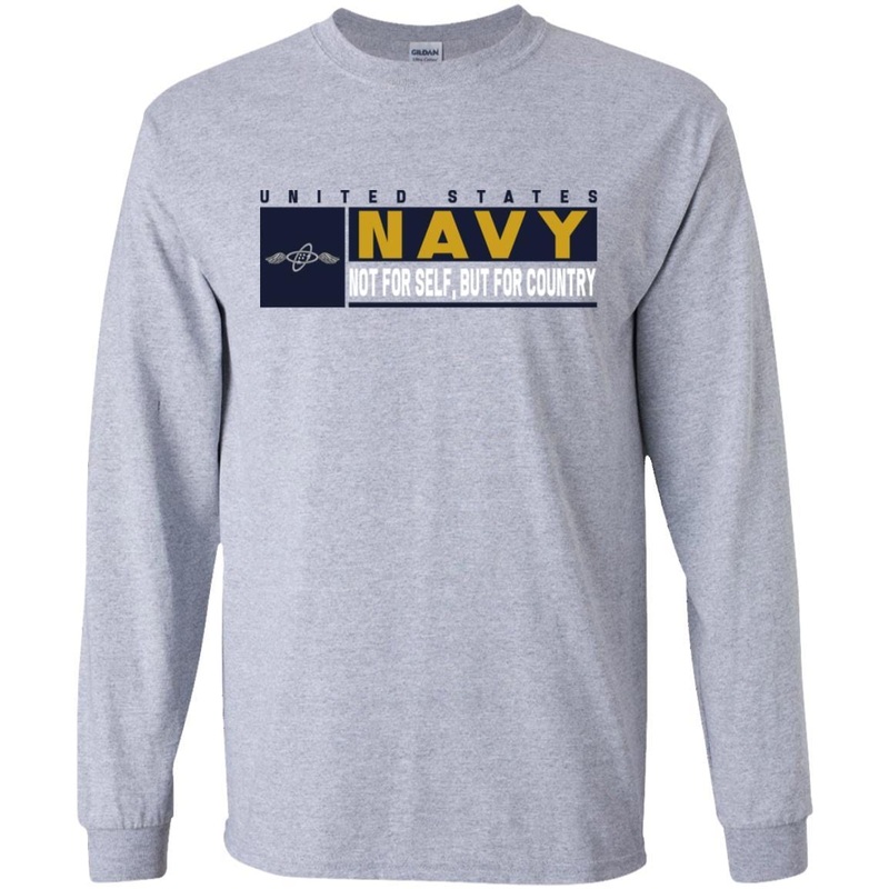 Navy Aviation Electronics Technician Navy AT- Not for self Long Sleeve – Pullover Hoodie
