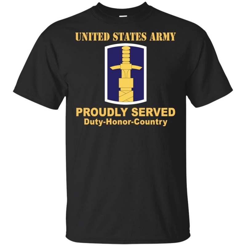US ARMY 321 CIVIL AFFAIRS BRIGADE- Proudly Served T-Shirt On Front For Men
