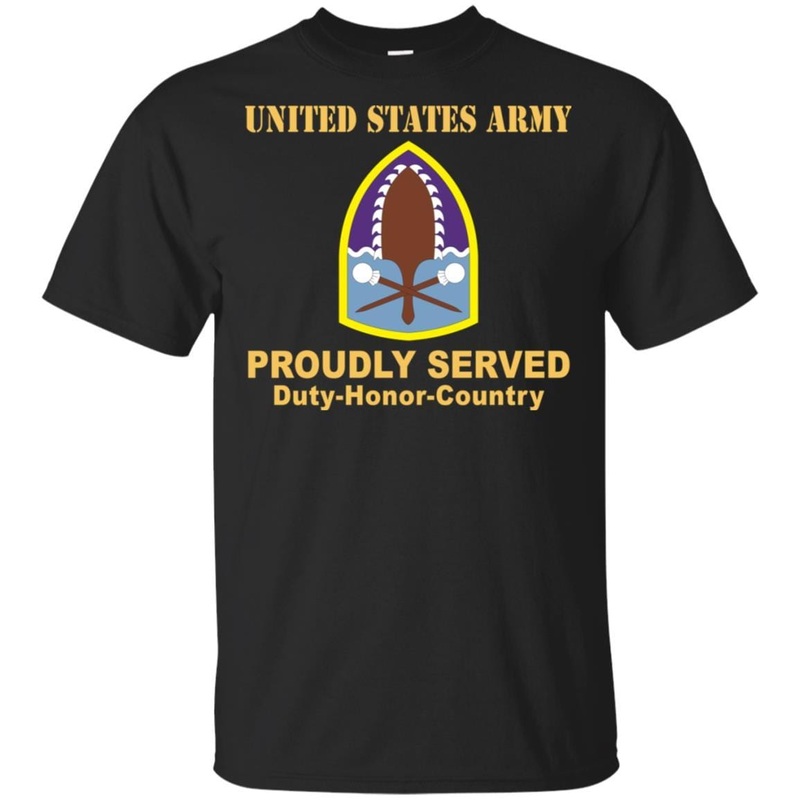 US ARMY 322 CIVIL AFFAIRS BRIGADE- Proudly Served T-Shirt On Front For Men