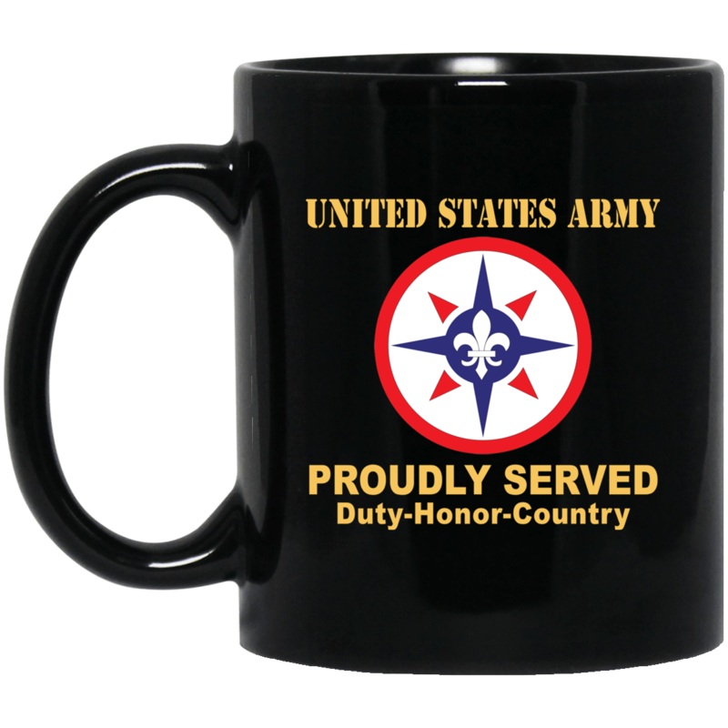 US ARMY 316TH SUSTAINMENT COMMAND- 11 oz – 15 oz Black Mug