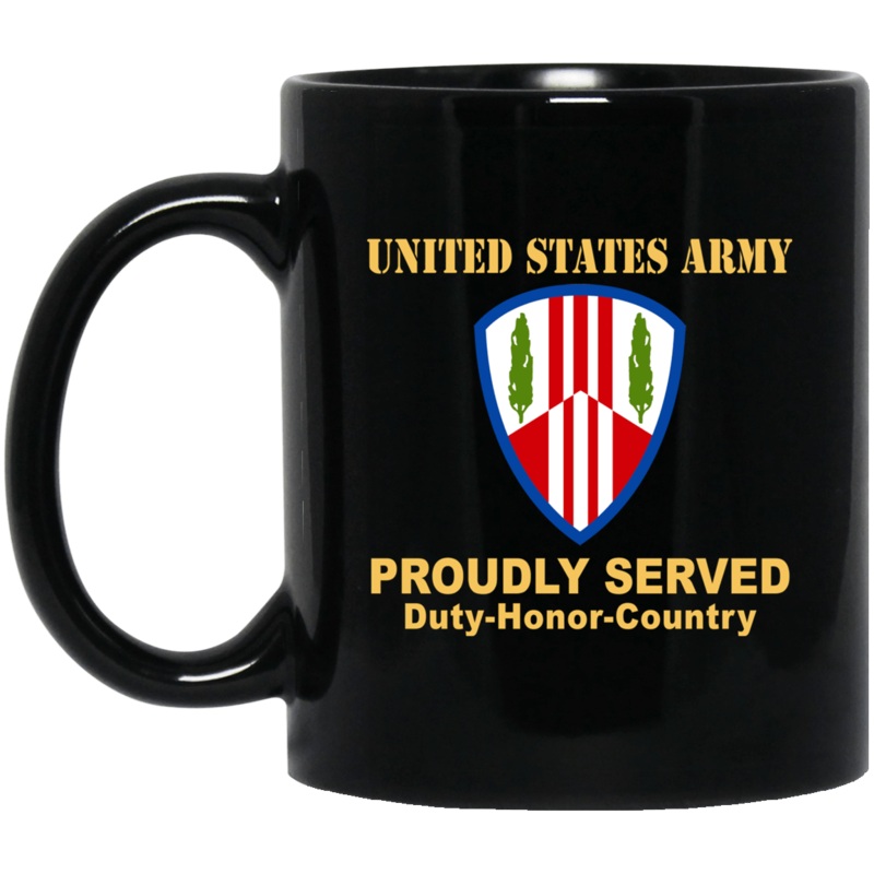 US ARMY 369TH SUSTAINMENT BRIGADE – 11 oz – 15 oz Black Mug