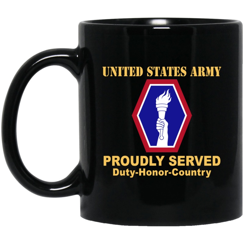 US ARMY 442 INFANTRY REGIMENT- 11 oz – 15 oz Black Mug