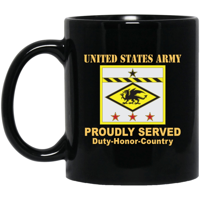 US ARMY 13TH FINANCIAL MANAGEMENT SUPPORT CENTER- 11 oz – 15 oz Black Mug