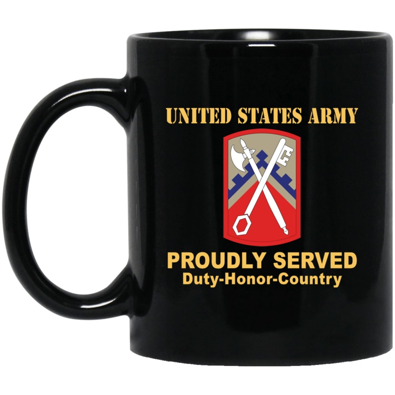 US ARMY 16TH SUSTAINMENT BRIGADE- 11 oz – 15 oz Black Mug