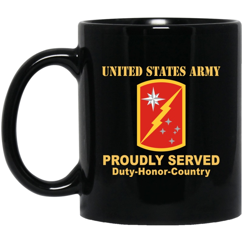 US ARMY 45TH SUSTAINMENT BRIGADE- 11 oz – 15 oz Black Mug