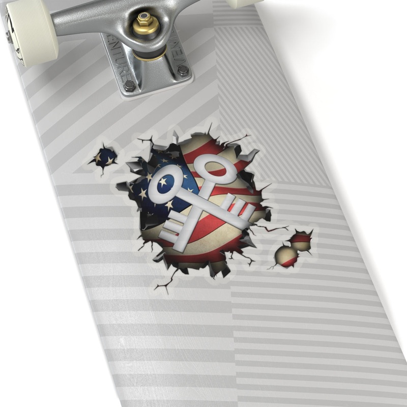 U.S Navy Logistics specialist Navy LS 3D Break Effect Stickers