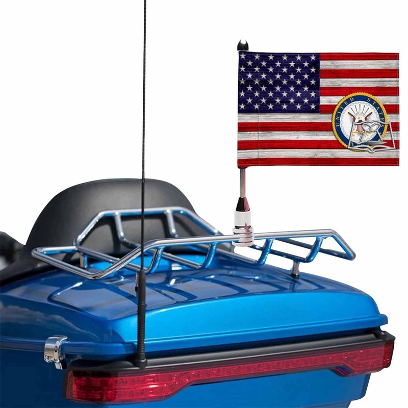 US Navy Culinary Specialist Navy CS Motorcycle Flag 9 x 6 Twin-Side Printing D02