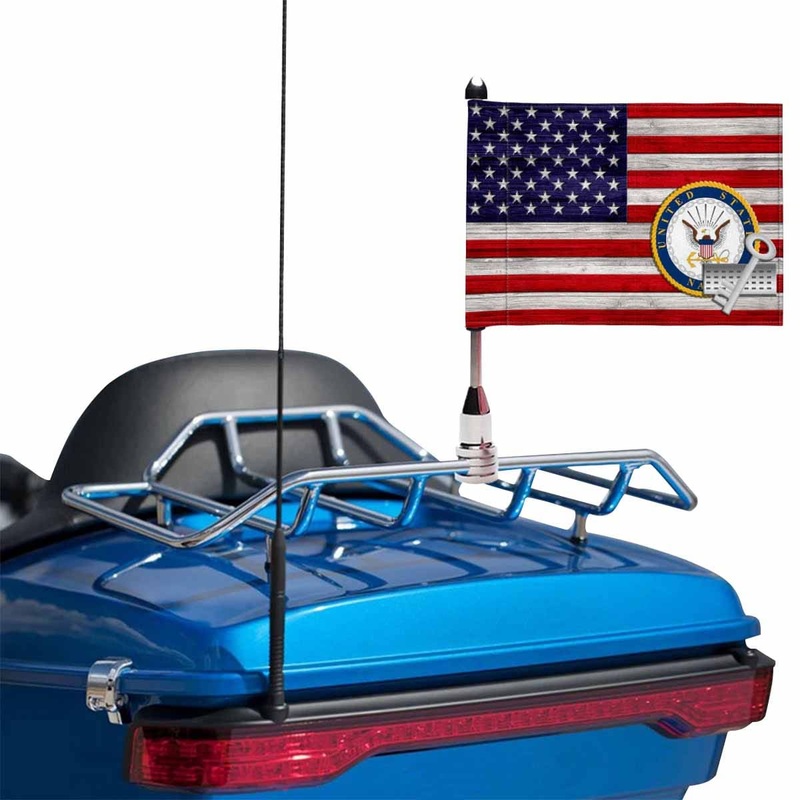 US Navy Disbursing Clerk Navy DK Motorcycle Flag 9 x 6 Twin-Side Printing D02