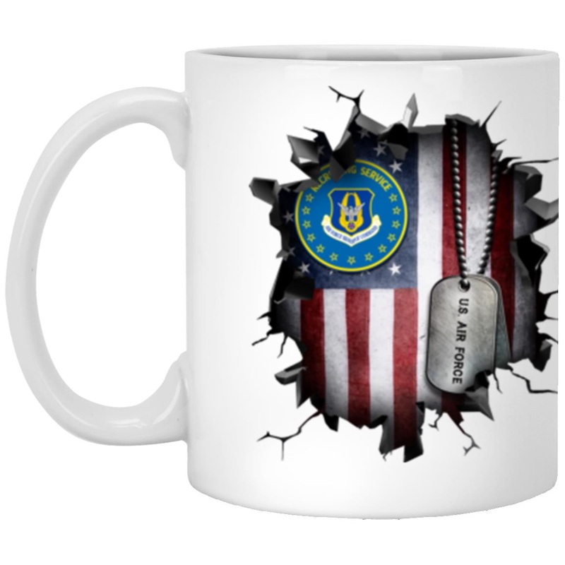 US air force reserve recruiting service 3D Break Effect Coffee Mug 11oz – 15oz White Mug