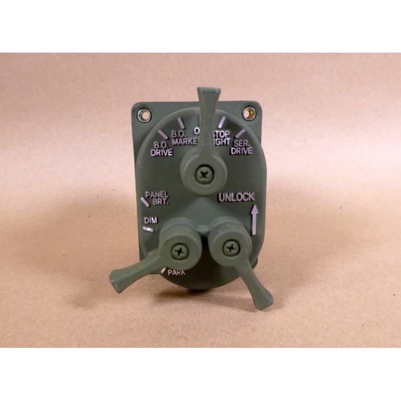 USGI New M998 M939 FMTV 3 Lever 24V Headlight Switch MS51113-1, 5930-00-307-8856