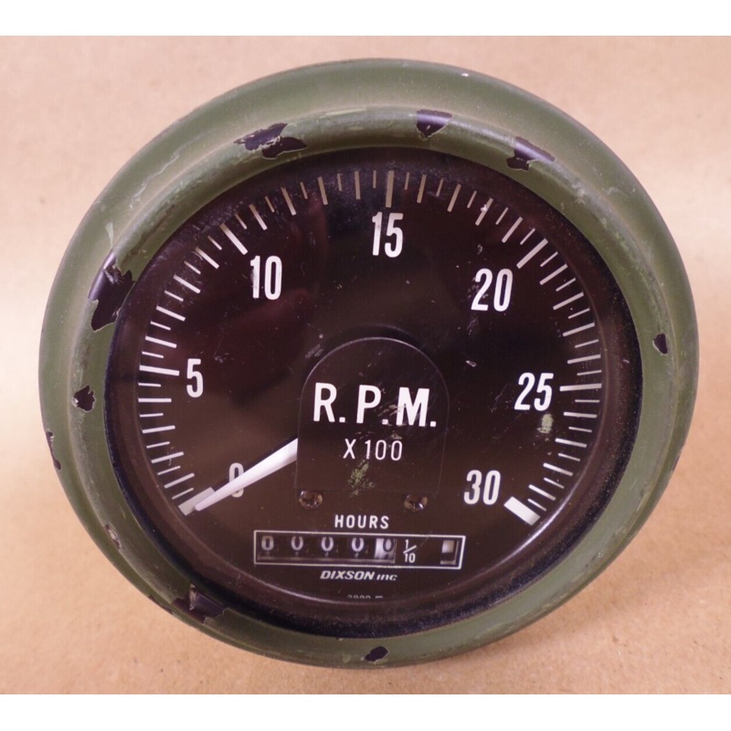 USGI M35A3 M44A3 2-1/2-TON 6X6 Series Trucks Tachometer W/ Hour Meter 12448944