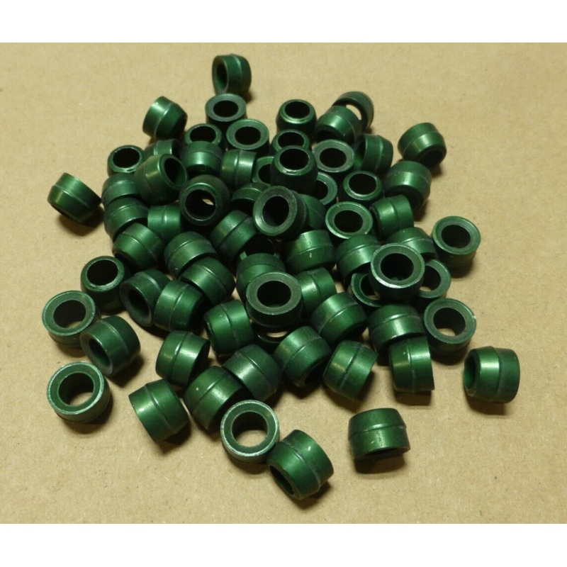 (70x) Huck NAS1080-10 Pin-Rivet Collar Aluminum , 5320-00-853-0360