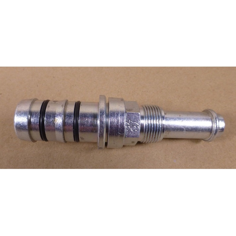 EATON FJ3052-1016S STRAIGHT MALE O-RING SHORT PILOT EZ-CLIP A/C HVAC 7/8-18