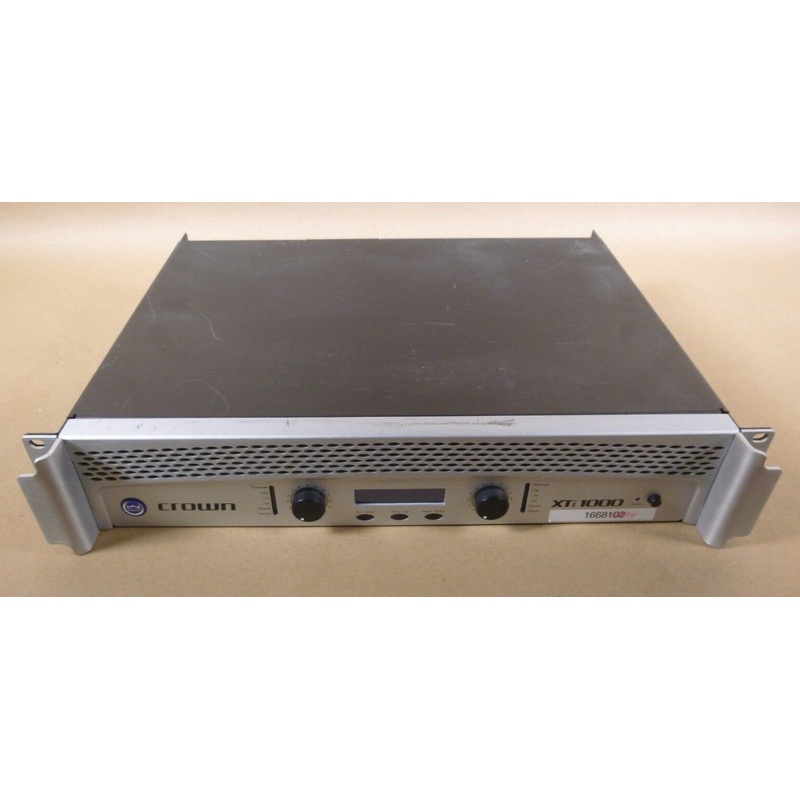Crown XTI 1000 Rack Mount Stereo Power Amplifier GXTI1000